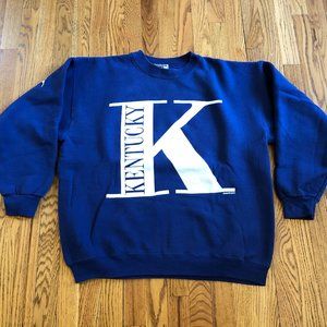 Vintage University of Kentucky Wildcats Crewneck Sweatshirt Men's XL Made in USA